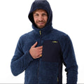 Pile fix hood con cappuccio