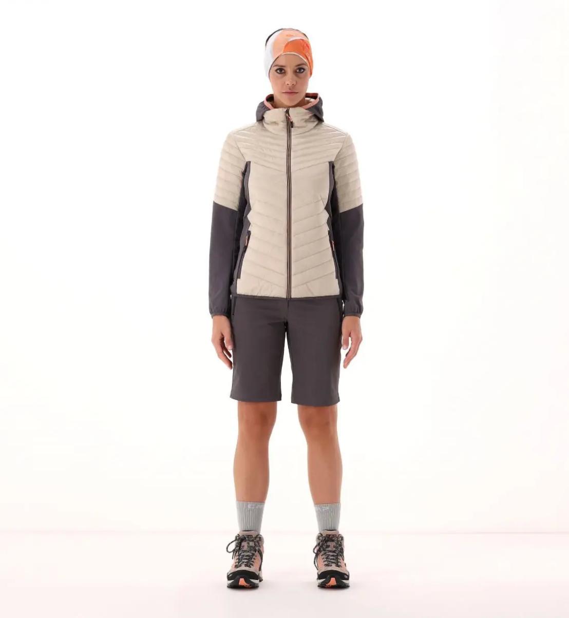 Giacca Unlimitech ibrida con cappuccio da Donna