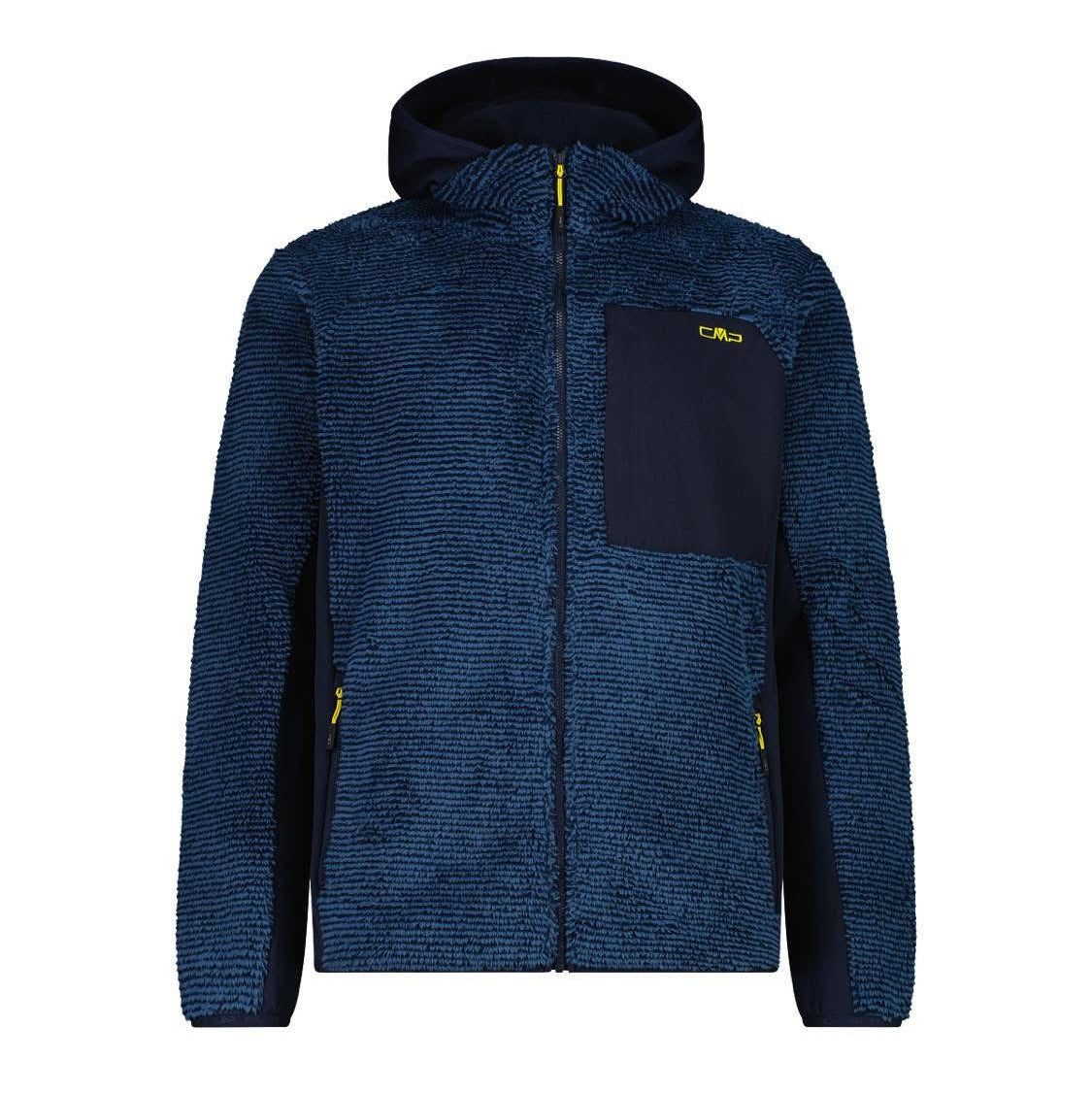 Pile fix hood con cappuccio