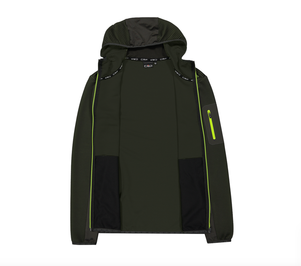Pile unlimitech full zip da uomo