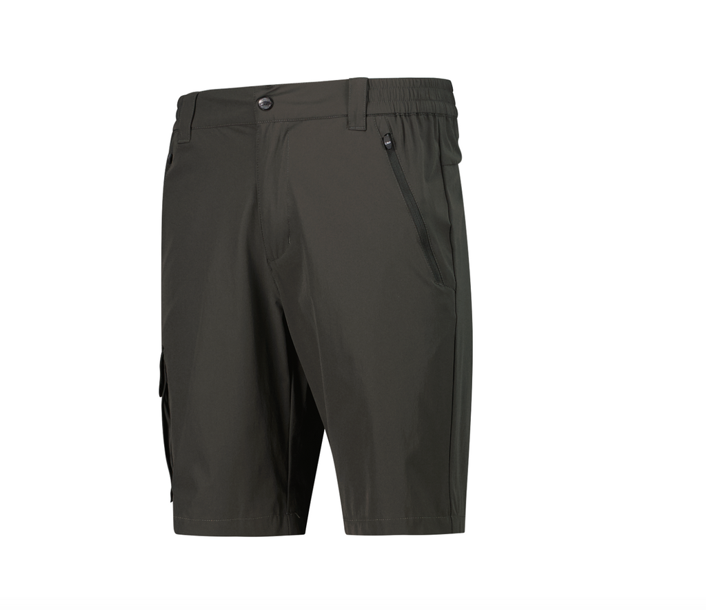 Bermuda stretch con tasconi laterali da uomo