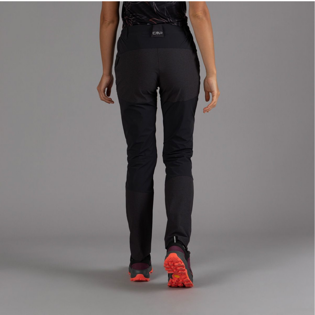 Pantaloni trekking ginocchia rinforzate da donna