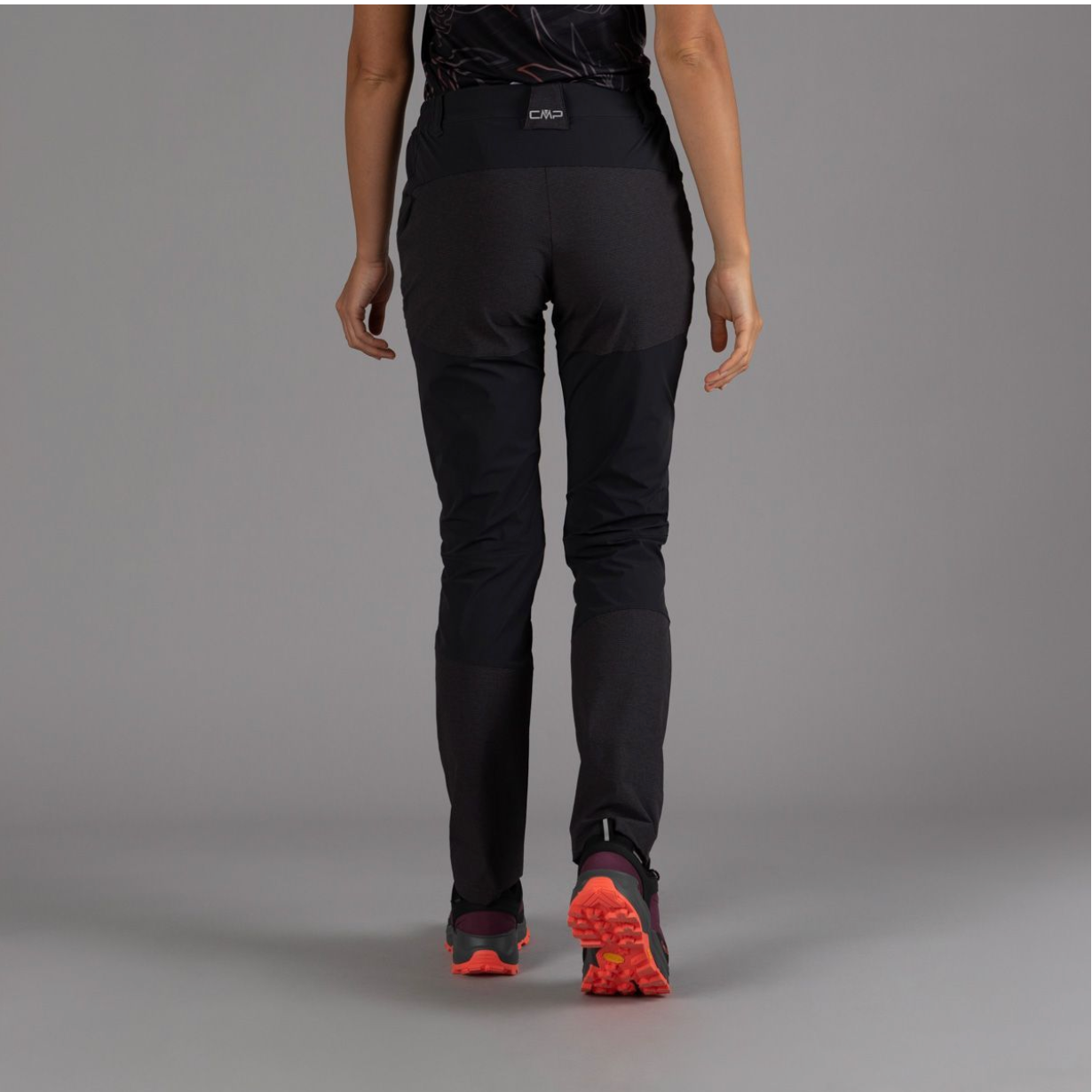 Pantaloni trekking ginocchia rinforzate da donna
