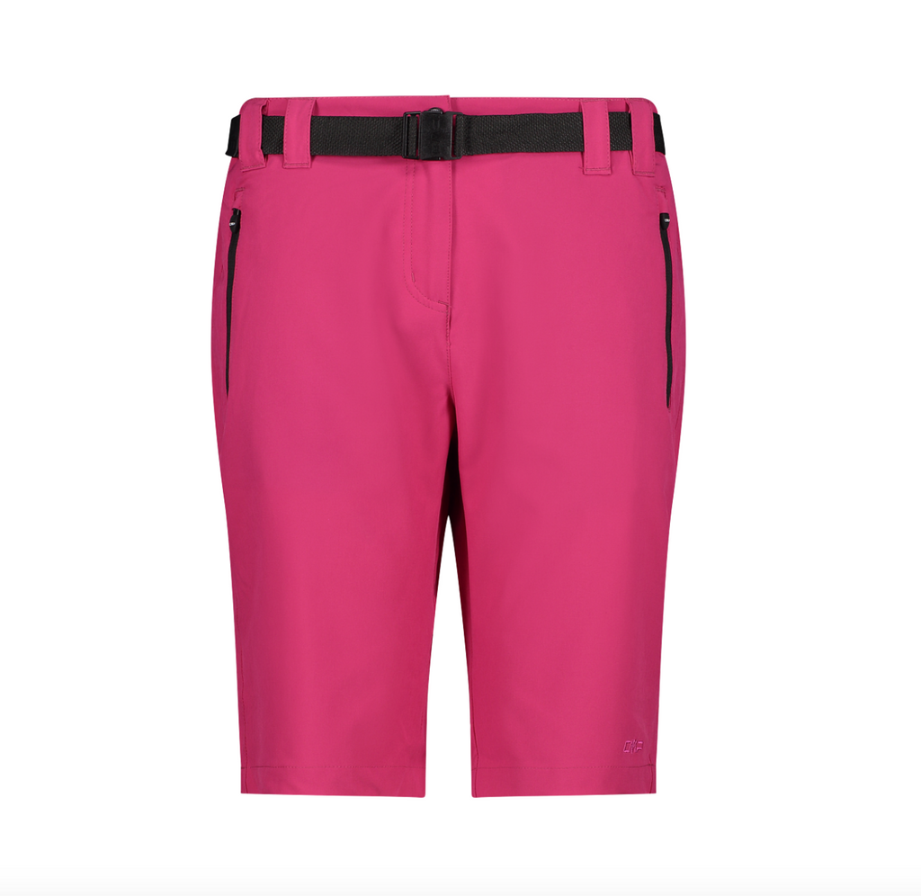 Bermuda in poliestere 4way stretch leggeri da donna