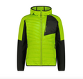Giacca ibrida in pile Stretch Performance con cappuccio