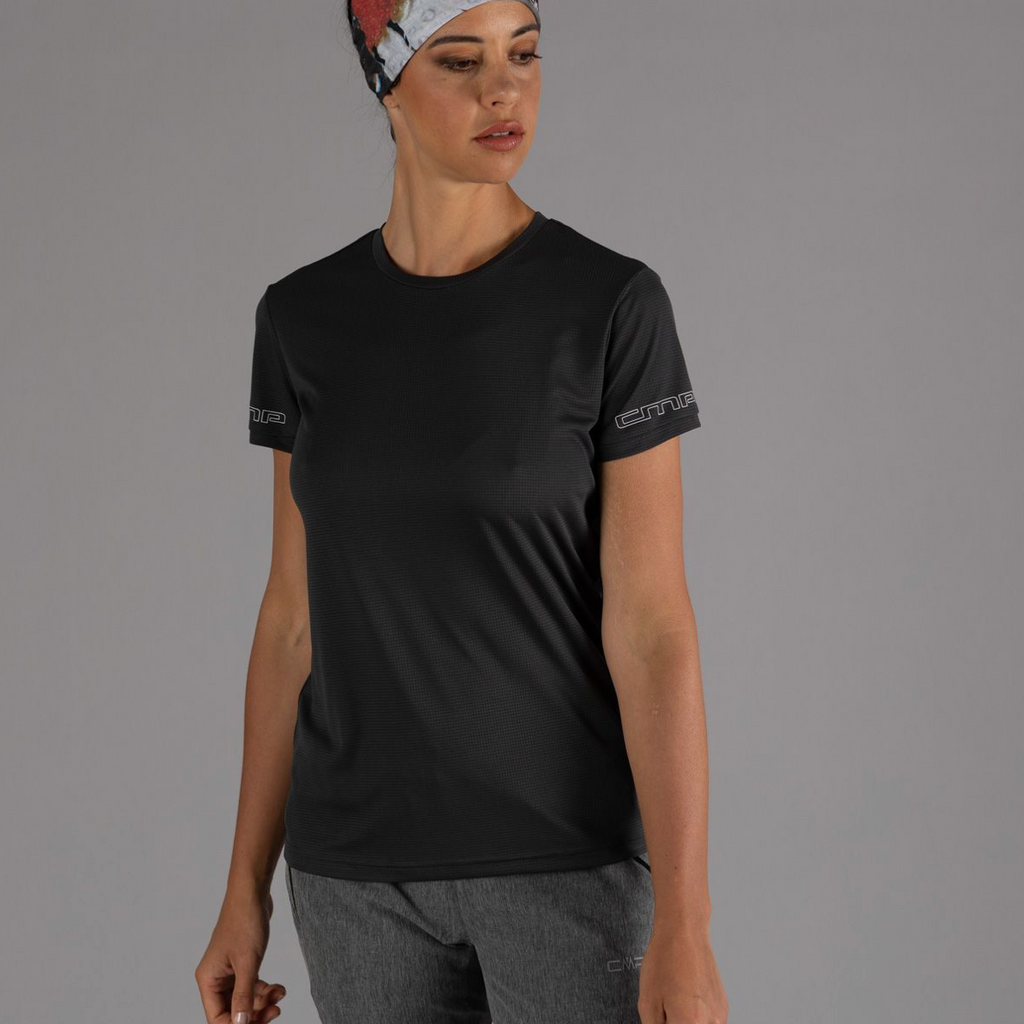 T-shirt Unlimitech da donna con logo
