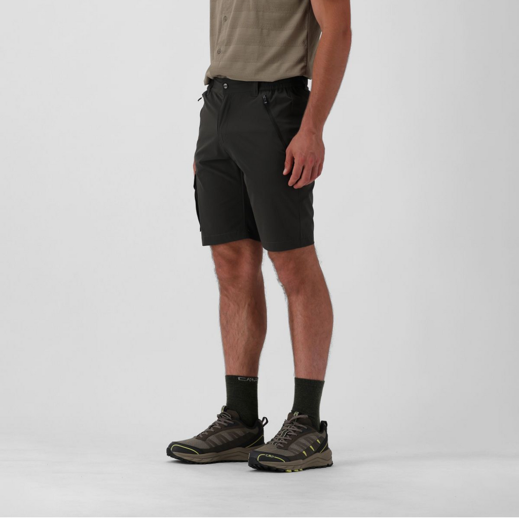 Bermuda stretch con tasconi laterali da uomo