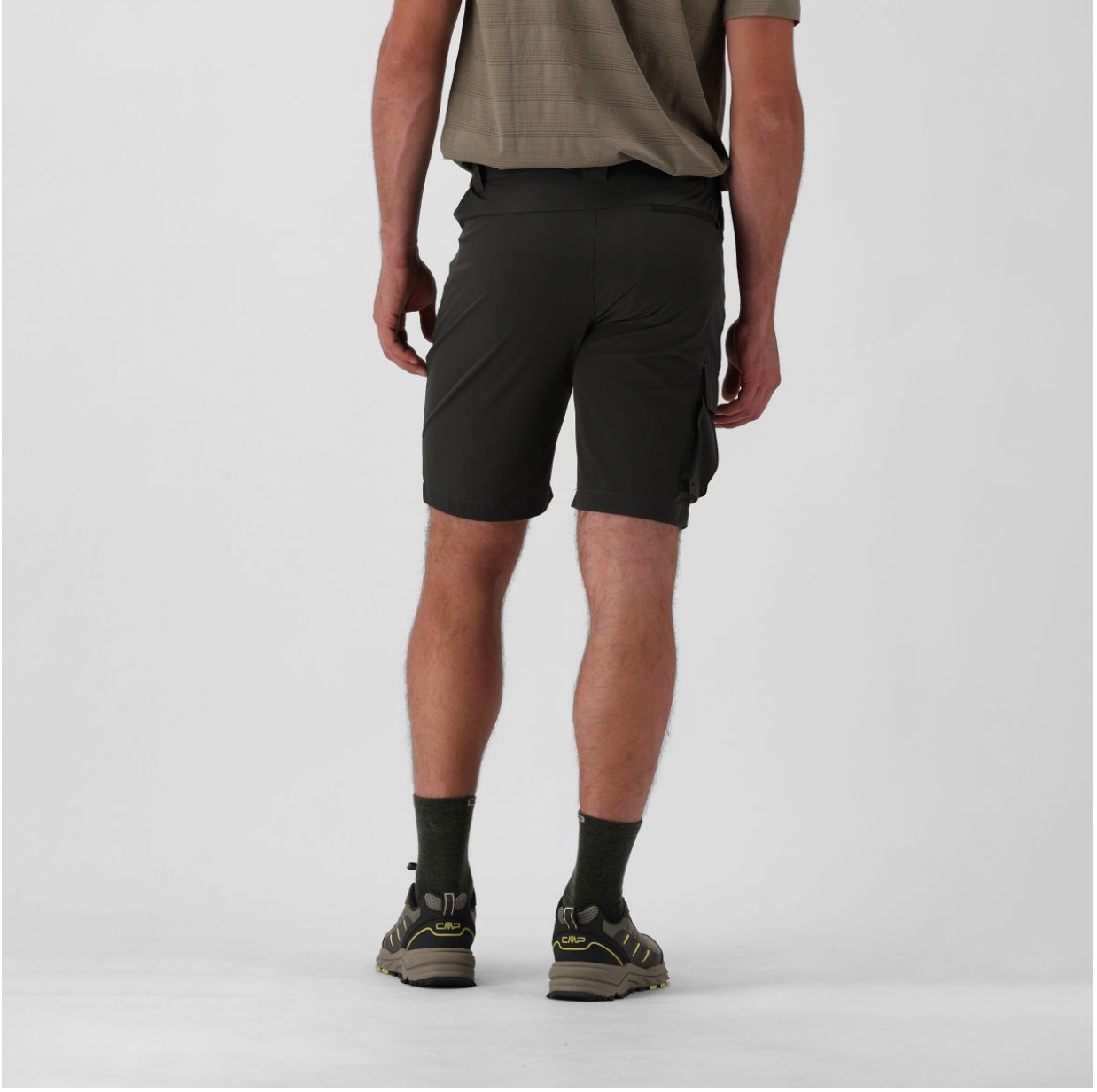 Bermuda stretch con tasconi laterali da uomo